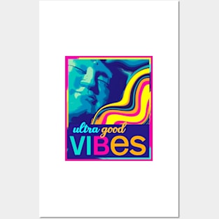 Buddha Art ULTRA GOOD VIBES Posters and Art